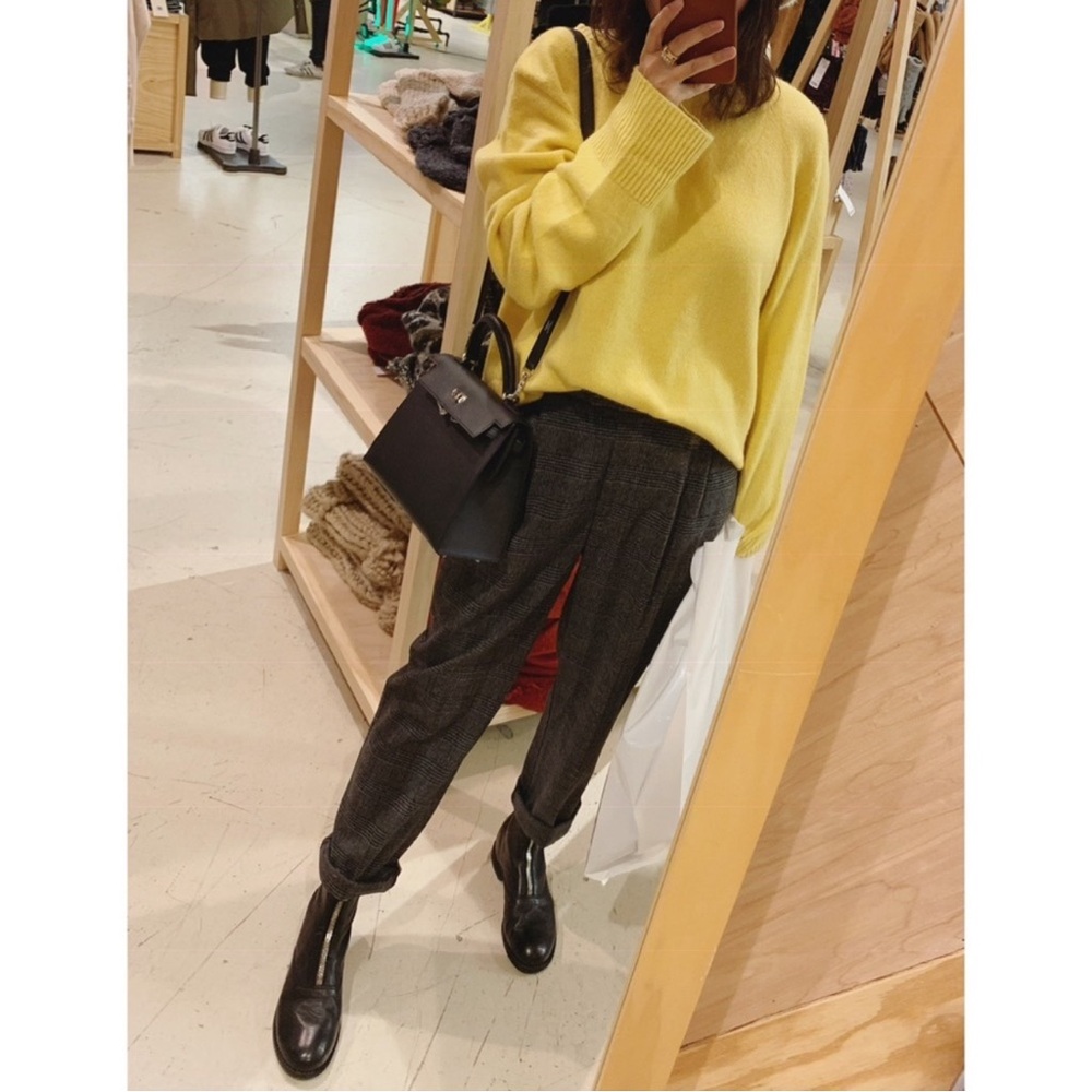 Zara checked pants